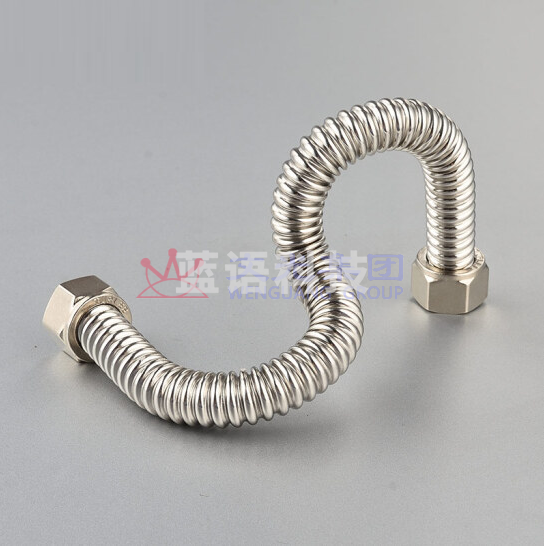 304不锈钢波纹管冷热水管 60cm 4分