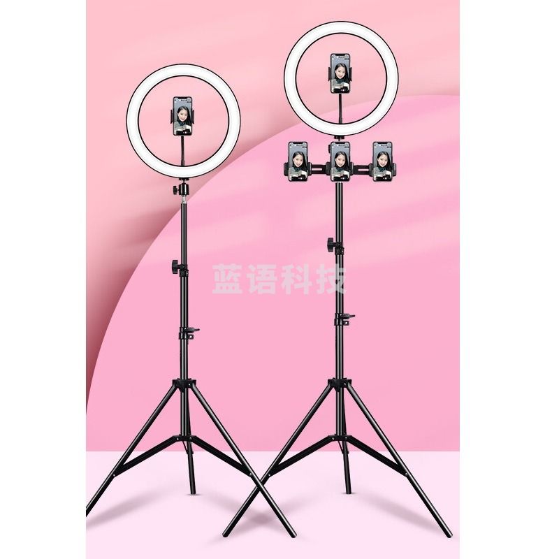 漾菲斯 YS1 手机直播支架(单机位 支架210cm+补光灯 26cm) 单位：套（可当天配送发货）