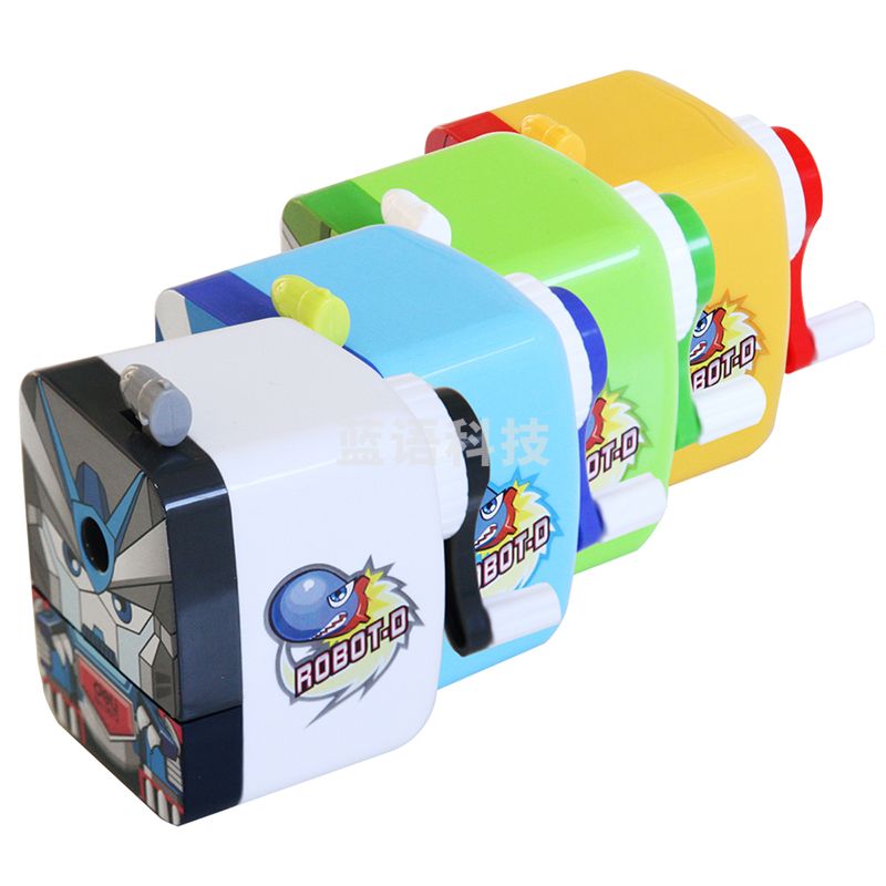 得力优酷0672机甲先锋系列削笔机(混)