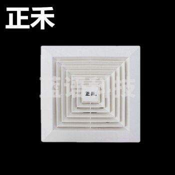 正禾12寸卫生间天花管道式吸顶换排气扇 天花排气扇