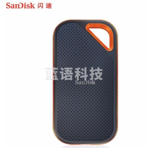 闪迪(SanDisk) 移动固态硬盘1T USB3.2高速E61加密Type-C手机电脑两用PSSD SDSSDE61 传输1050MB/s 2米防摔