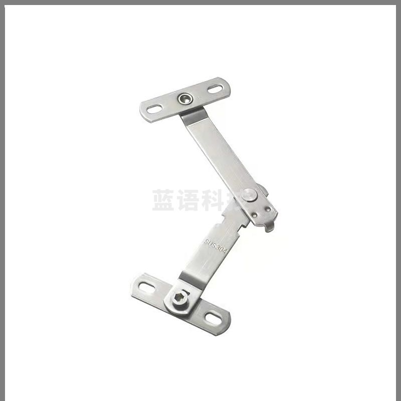 不锈钢门窗限位器 断桥铝门窗防风撑杆 长200mm，宽15mm,厚2mm
