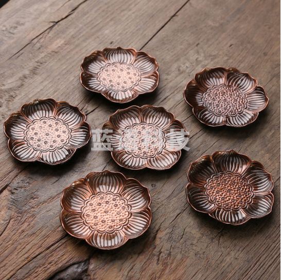 紫砂壶品茗杯托  货号：GD