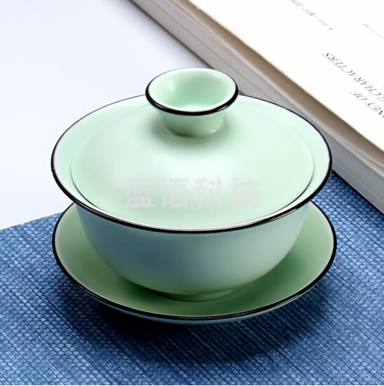 盖碗茶杯 陶瓷泡茶碗  货号：GD