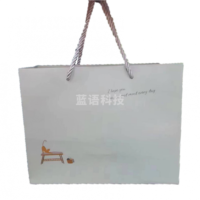 礼品袋 手提纸袋 24.5*19*9.5 单位：个  货号：GD