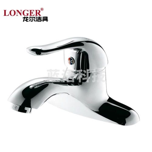 双孔面盆龙头洗脸盆冷热水龙头    LE-9171