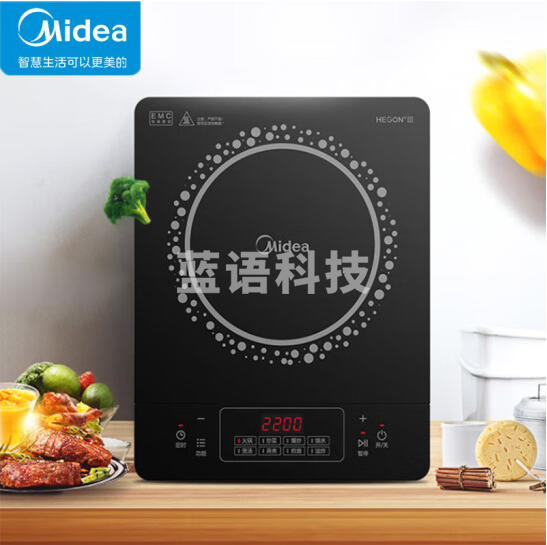 美的（Midea）电磁炉 大功率电磁灶 C22-RT22E01   货号：TXH