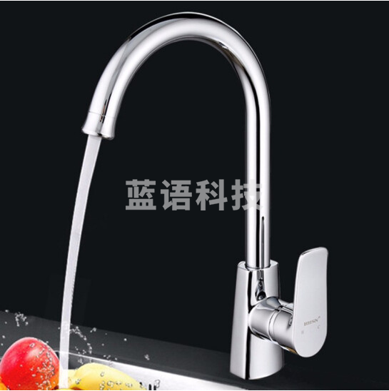 辉煌 厨房水槽龙头冷热单把双控360度可旋转