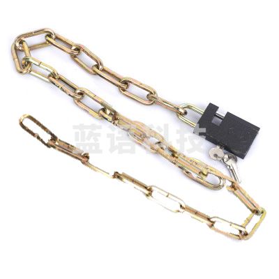 神夺 14环 方链黑铁防撬锁