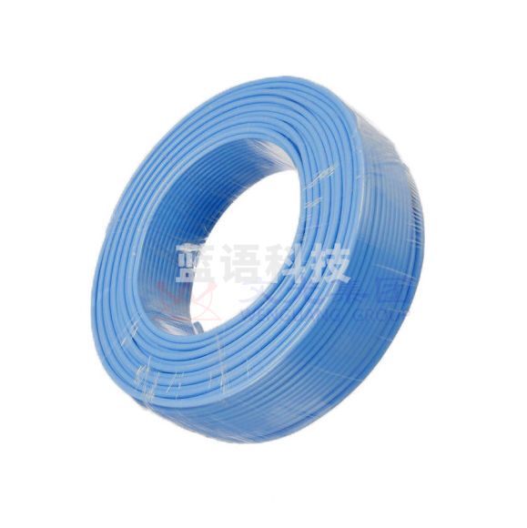 津达 WDZB-BYJ-蓝色10平方 100/盘 电缆  低烟无卤塑铜线