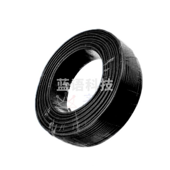 津达 WDZB-BYJ-黑色16平方 100/盘 电缆  低烟无卤塑铜线