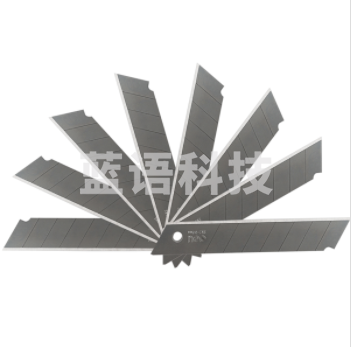 得力 美工刀片2016 银色(10片/盒)(12盒起送)