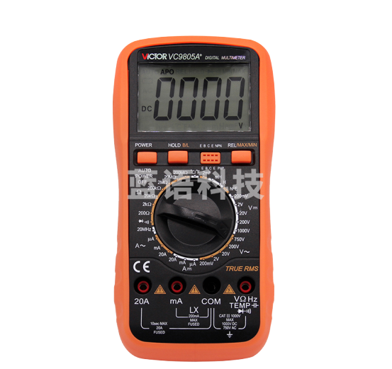 胜利万用表	VC9805A+