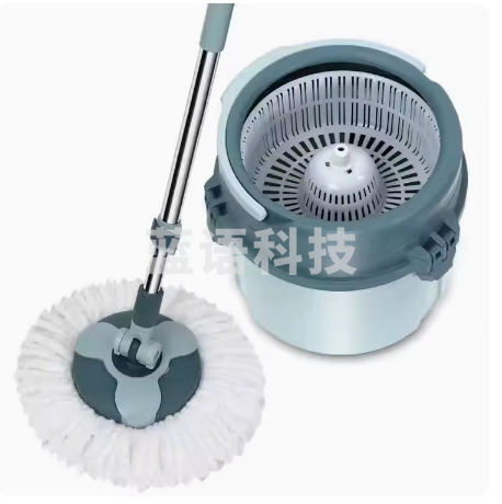 加厚旋转拖把桶 免手洗拖把  单桶   货号：JC