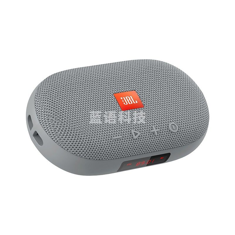 JBL TUNE3 多功能插卡蓝牙音箱 便携式户外音响 手机播放器 FM收音机 U盘TF卡 学生学习 老人娱乐 灰色