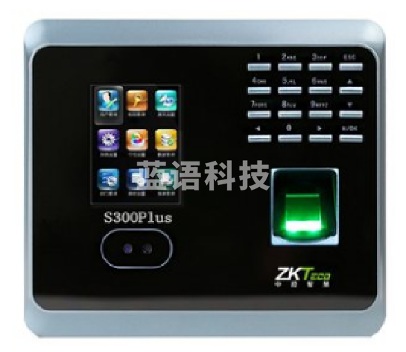 中控   S300PLUS  2.8英寸  68mm*149mm*33mm  人脸识别考勤机  打卡机