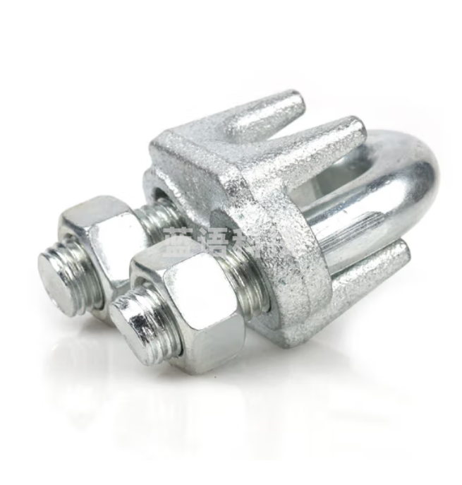 锌钢丝绳卡头 m6夹头U型夹绳扣卡扣扎头锁扣紧绳器