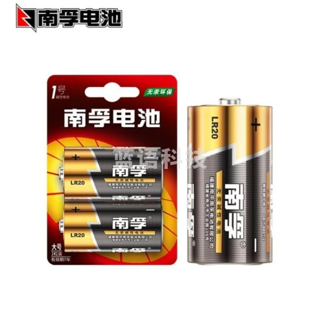 南孚 1号电池 LR20大号电池  单位：节