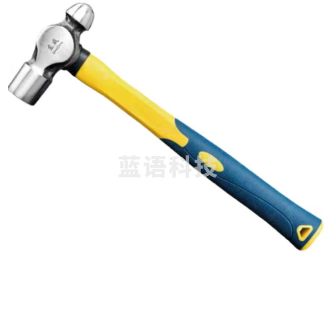 东成 2P 纤维柄元头锤 圆头锤2磅