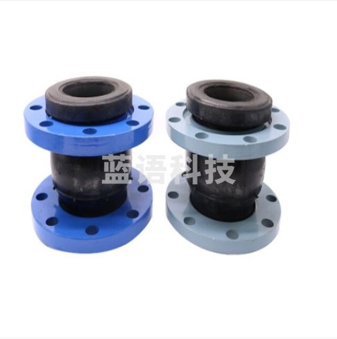 橡胶软连接 DN100 KXT法兰橡胶软接头 橡胶减震接头 法兰橡胶接头