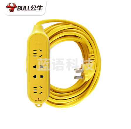 公牛 GN-C5 10米线长 10A250V 接线板移动插排