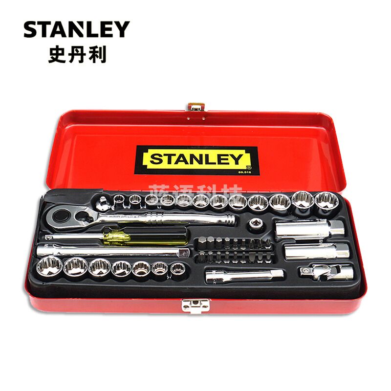 史丹利(Stanley) 89-516-22 46件套6.3MM,10MM系列公英制组套