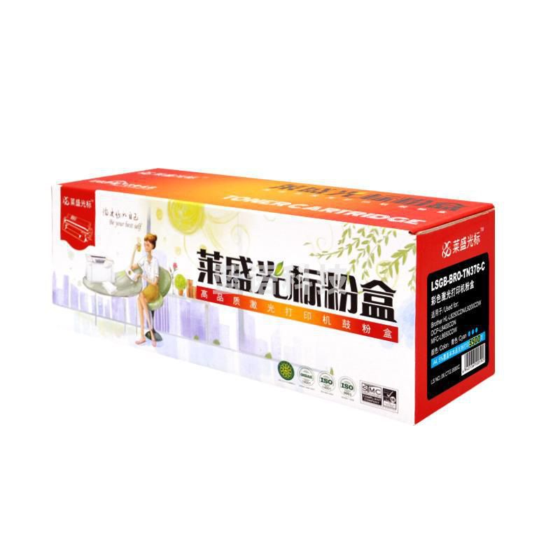 莱盛光标 LSGB-BRO-TN376-C 墨粉 3500页 青色  （适用Brother HL-L8250CDN/L9200CDW        DCP-L8400CDN        MFC-L8650CDW）