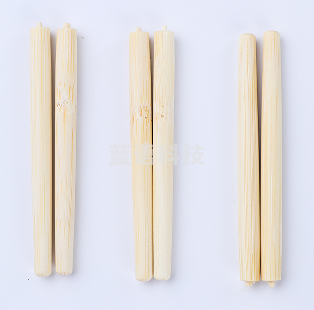 拼接筷子头50双 长筷子头 可换筷头 加长火锅筷头 一次性筷头家用酒店用 7cm