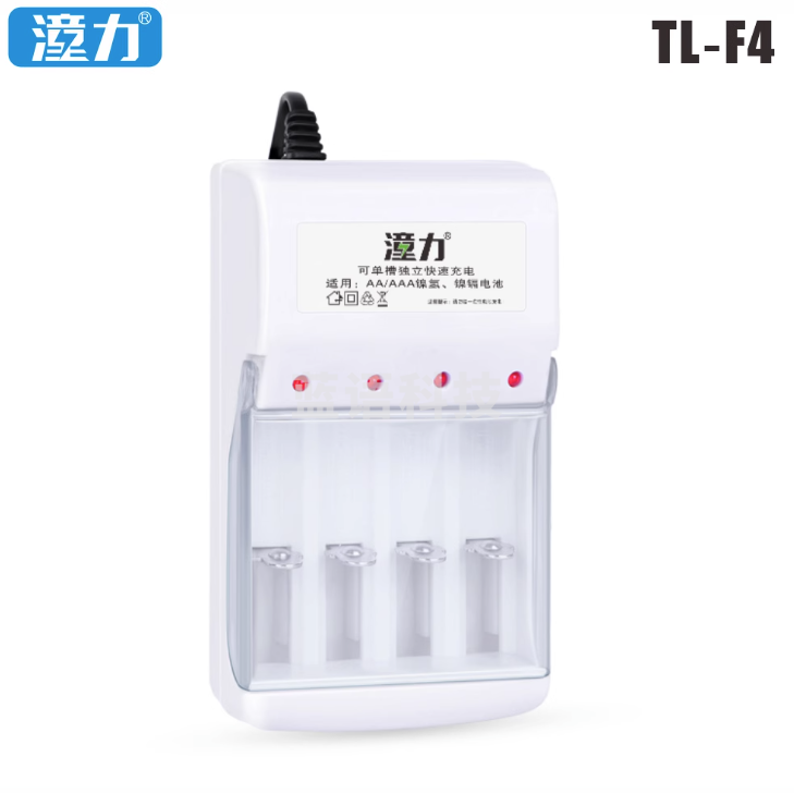 5号7号电池充电器4极四槽充电器YC