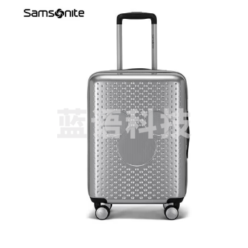 新秀丽（Samsonite）拉杆箱迪士尼卡通纪念款密码行李箱旅行箱 41C*25013银色20英寸 银色和黑色可选