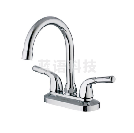 九牧2203-250水龙头浴室双把双孔面盆龙头台盆洗脸盆冷热龙头