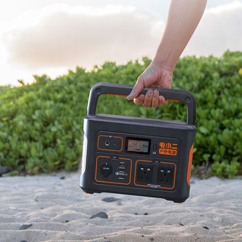 户外电源600W大功率220V移动便携大容量电脑充电宝露营应急备用储能电源 户外电源600W（黑橙）