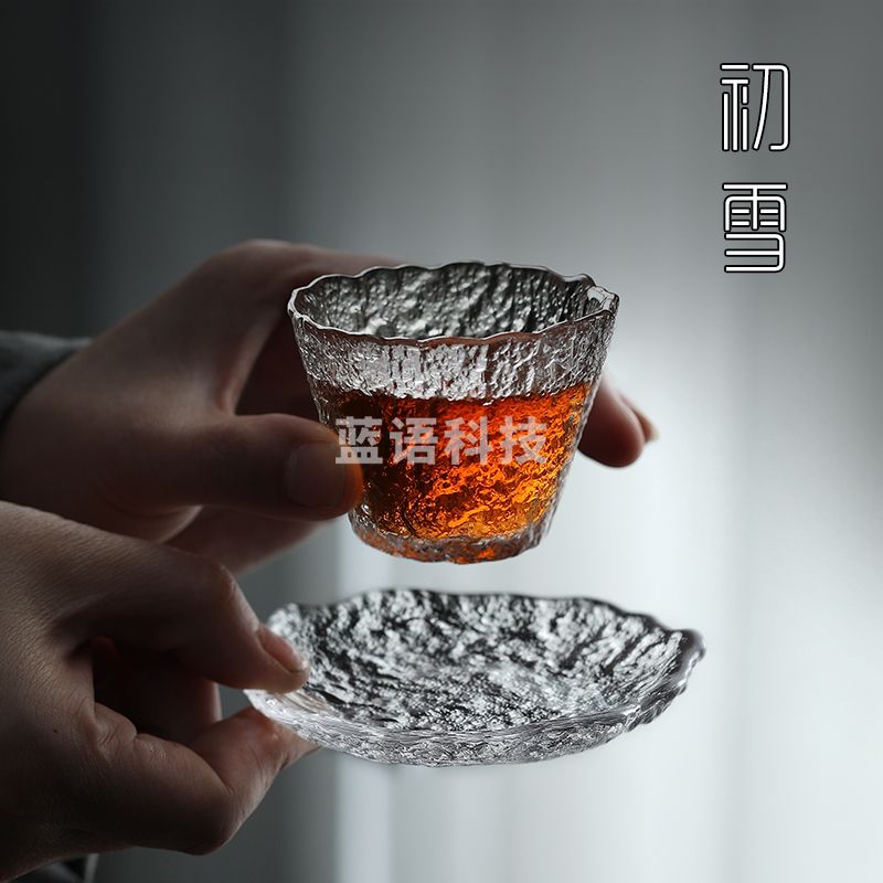 初雪  功夫茶杯  冰点杯垫+冰露品杯