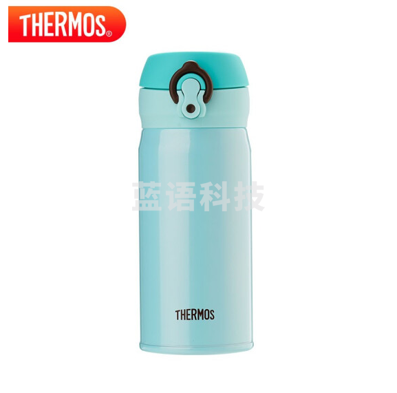 膳魔师 THERMOS JNL-350-MNT 保温杯保冷杯 不锈钢轻巧便携水杯 浅薄荷350ml