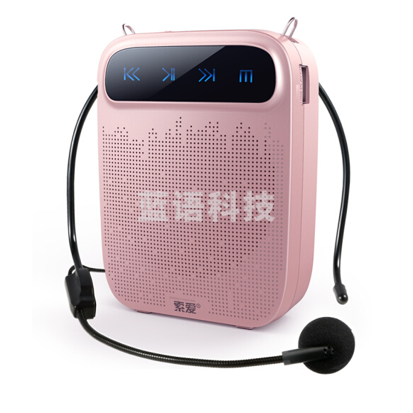 索爱 S-618SE 10W大功率便携式小蜜蜂扩音器 教学专用教师导游扩音 （玫瑰金 睿智黑下单备注颜色）