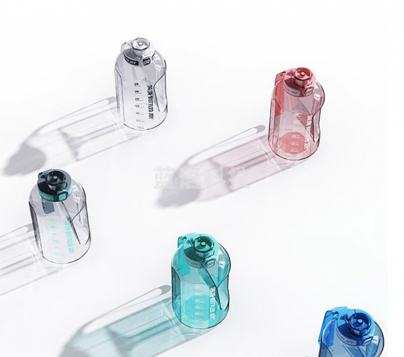 吨吨 BOTTLED JOY大容量运动水壶 吨吨桶Tritan501杯子 吨吨经典2代 白驹骑士1.5L