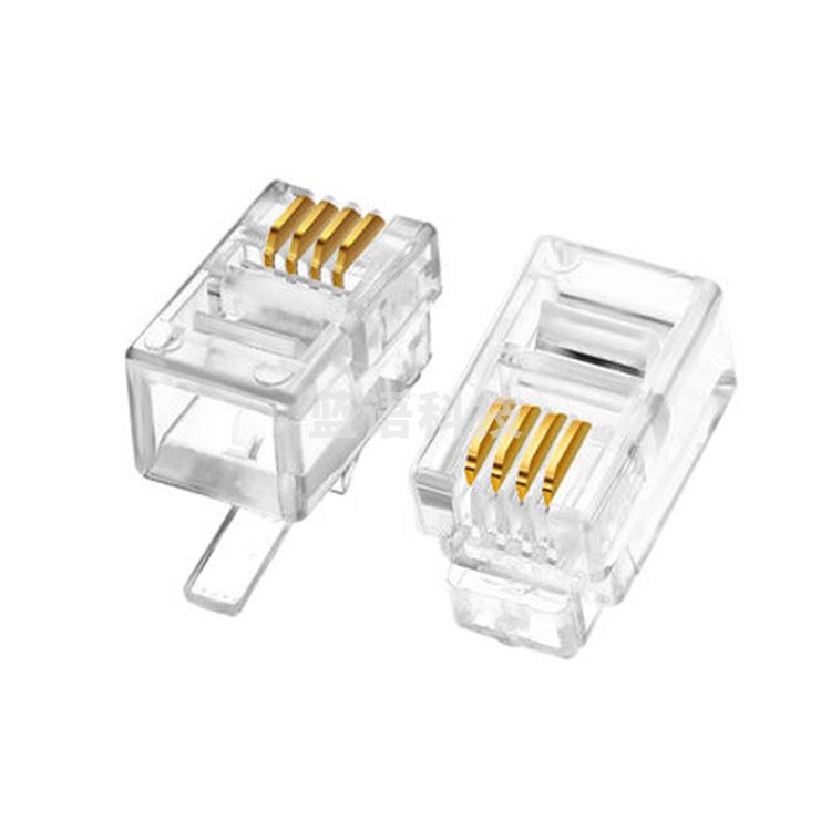 巨联 四芯(4P4C）水晶头