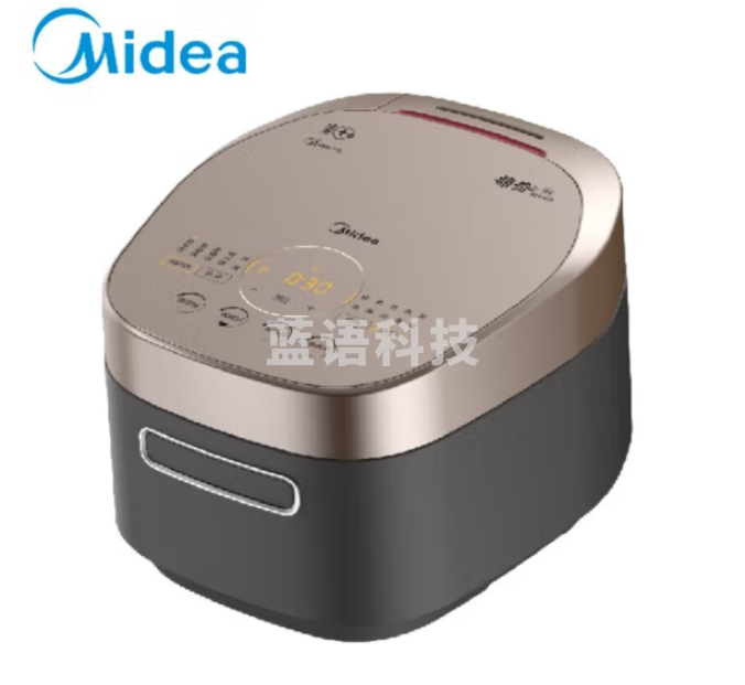 美的MB-EFB4012HL 电饭煲 双阀微压力IH电磁米汤 第三代钛金鼎釜预约智能可拆内盖