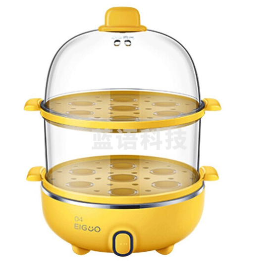 美的（Midea）捣蛋鬼系列 家用多功能小电蒸蛋器 不锈钢双层电蒸锅 MZ-ZG16E111 捣蛋鬼系列-迷你电蒸锅