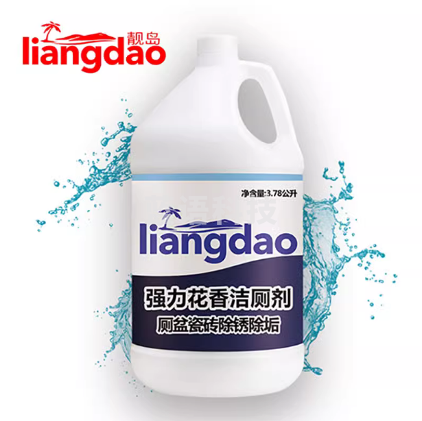 靓岛  强力花香洁厕剂 洁厕灵 马桶清洁剂  3.78KG/桶  货号：LJ