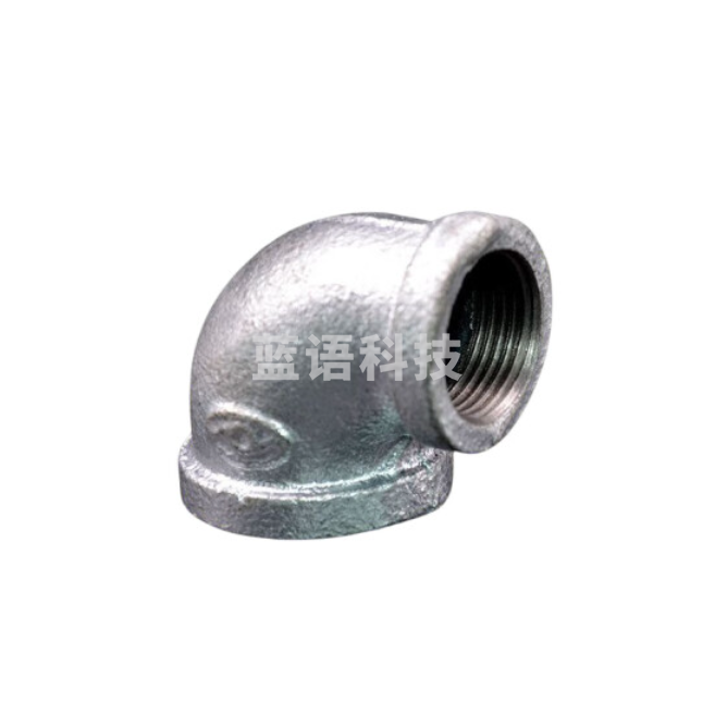 赣玛 玛钢国标变径弯头90° 20x15 4分/6分弯头