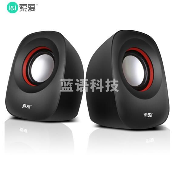 索爱（soaiy）SA-L3 音响笔记本电脑桌面有线低音炮 货号：ZJ