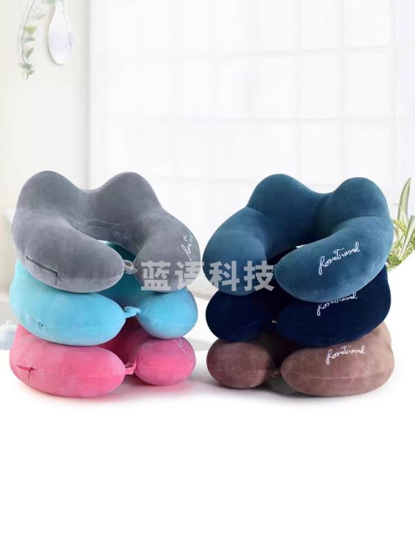 颈枕U型枕午睡枕u形枕旅行颈枕办公室头枕靠枕靠垫 颜色可选