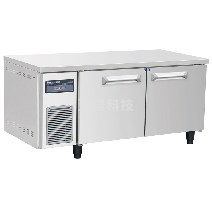 埃科菲 冷冻不锈钢工作台操作台冰箱  -5℃～-18℃  尺寸1800*800*800