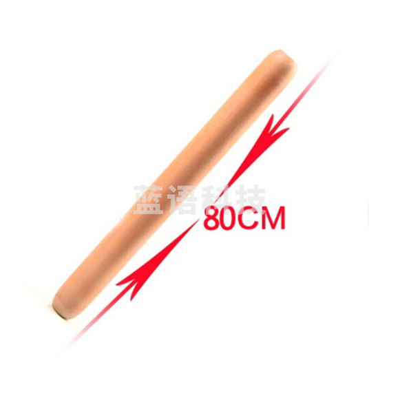 擀面杖大号  家用饺子皮压面棒 长80cm