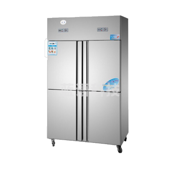 盛宝四门冰柜 全不锈钢冰柜立式大容量