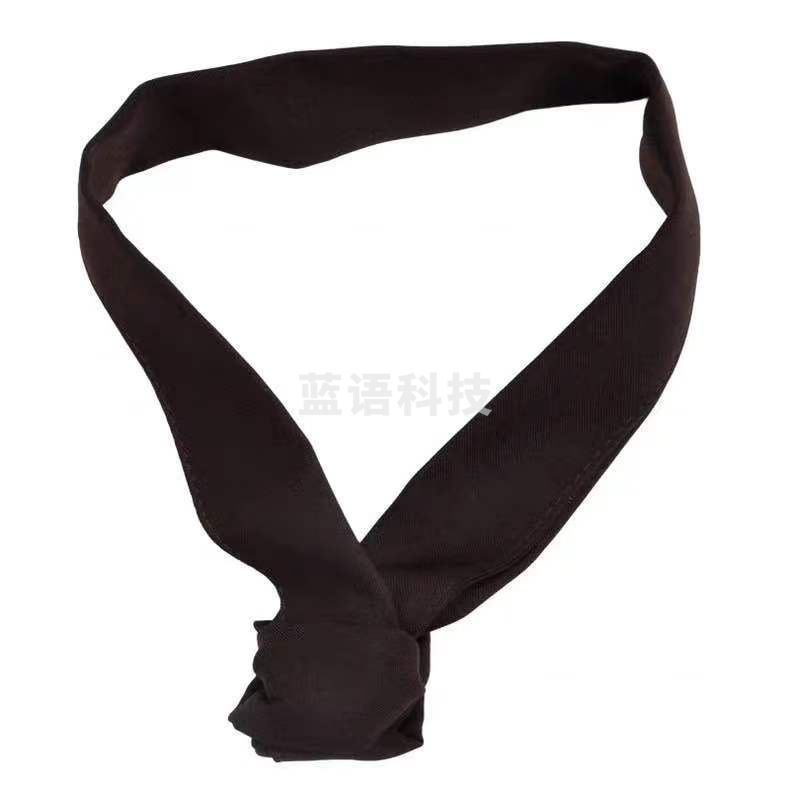 厨师汗巾领结 纯色三角巾长短领巾