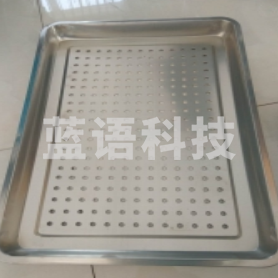 巨联（JULIAN）不锈钢漏眼蒸盘   60*40*4.8cm