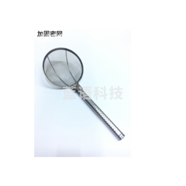 加厚油炸漏勺不锈钢密网过滤网勺油抄小笊篱直径22cm