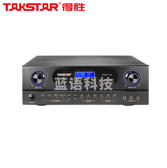 得胜（TAKSTAR）EKAX-1A 功放 双混响带音乐和录音功能